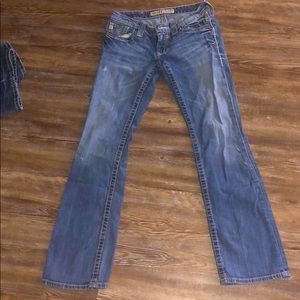 Big star boot cut blue jeans size 26